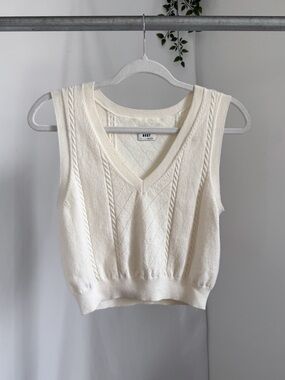 Sunday best knit vest